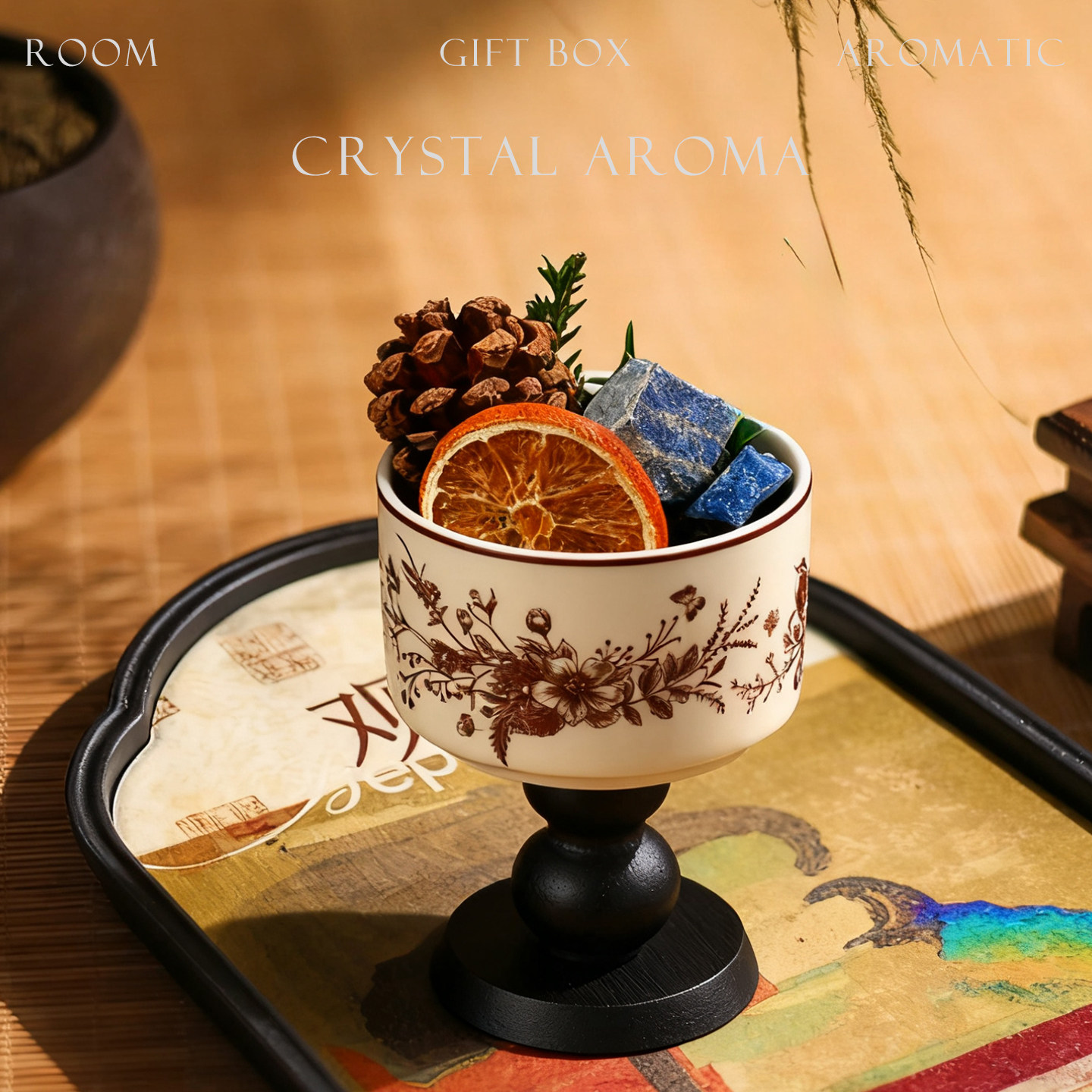 香薰礼盒扩香石摆件卧室内高级感香氛送女生日礼物新年乔迁伴手礼,淘宝优惠券,粉丝福利购,淘宝优惠卷