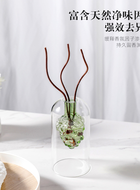香薰瓶藤条挥发棒高级感香氛