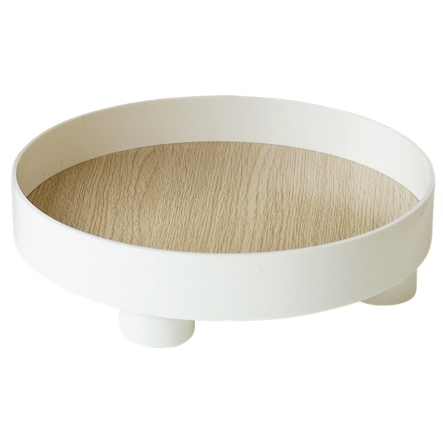 Ins Nordic living room desktop storage tray round tray