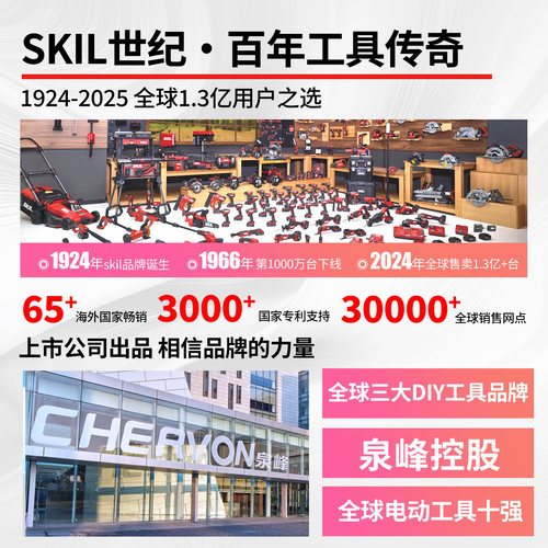 skil砂纸机打磨机汽车原子灰木材腻子抛光机电动工具砂光机7471 - 图3
