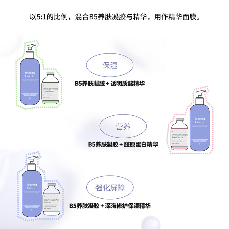 韩国德玛贝尔b5养肤院线护肤凝胶 dermabell德玛贝尔乳液/面霜