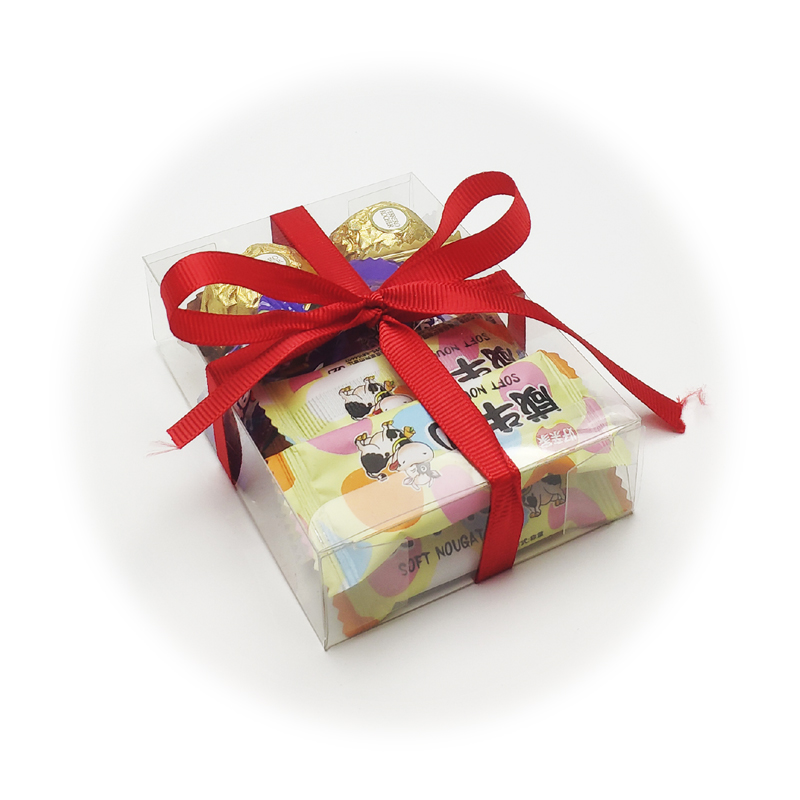 现货透明PVC盒干果盒饰品盒茶叶盒喜糖果包装生日礼品盒3*8*11cm - 图3