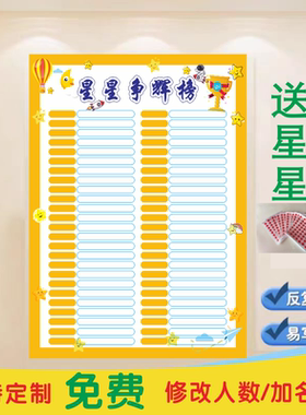 班级布置教室装饰评比栏墙贴