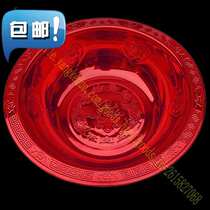  Wedding Basin Large Red Basin Stainless Steel Washbasin Bride Dowry Wedding Props Y Happy Basin Press Flower Pot Poly 
