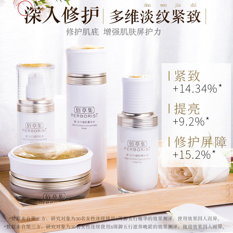 佰草集抗皱中年妈妈护肤品官方全套 佰草集宜妆面部护理套装