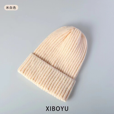 女麻花百搭套头帽显脸小学生秋冬潮流针织帽