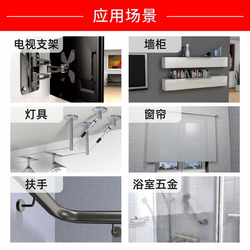 德国慧鱼膨胀螺丝fischer尼龙膨胀管空心砖墙加气块专用锚栓 - 图2