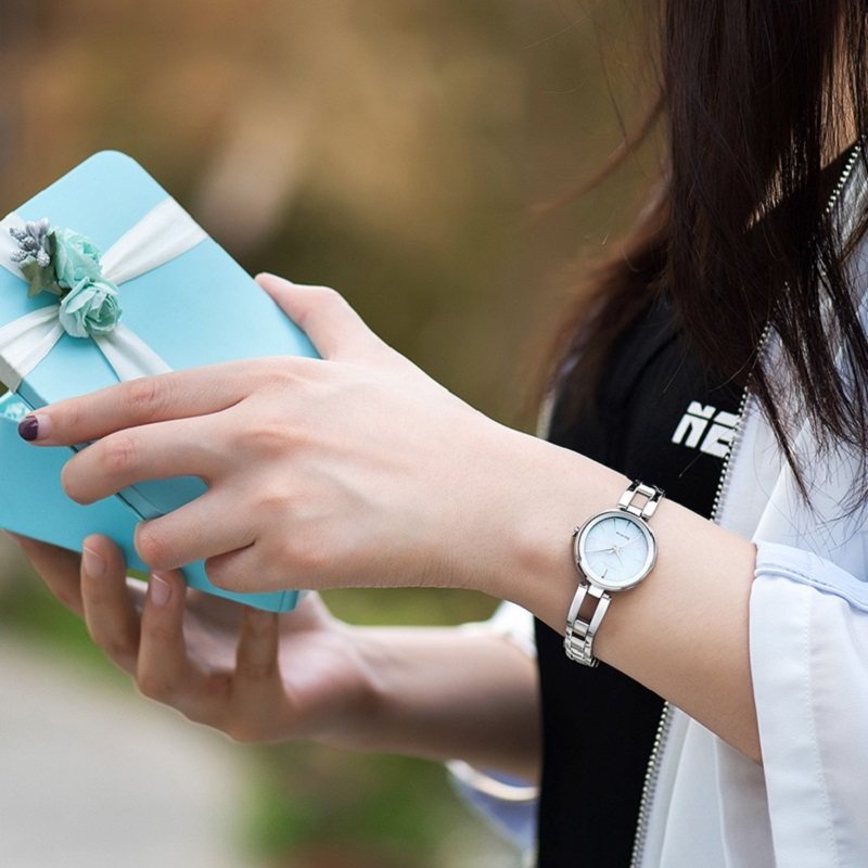 citizen女光动能简约休闲贝母 时友海外日韩腕表