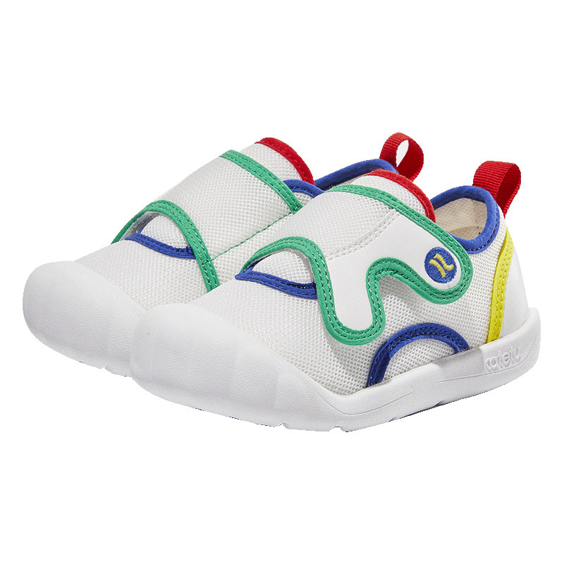 卡特兔小白鞋2026新款春季男女童防滑板鞋宝宝学步休闲鞋软底潮鞋,淘宝优惠券,粉丝福利购,淘宝优惠卷