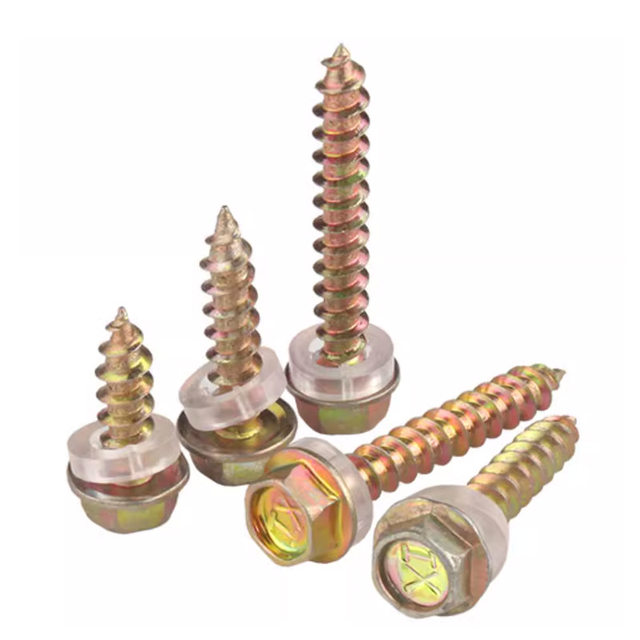 High-strength hexagonal pointed-tail self-tapping screws Woodworking screws