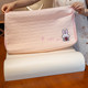 Summer cooling ice silk slow rebound bedside single wave pillow