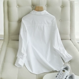 Хлопковая рубашка, осенний лонгслив для отдыха, свободный крой, большой размер