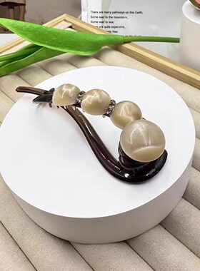 夏天简约随手盘发一字带