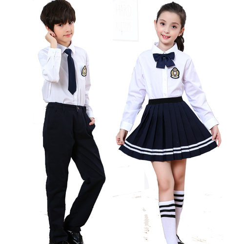 中小学生大合唱表演服装儿童诗朗诵演出服歌咏比赛校服班服元旦节 - 图3