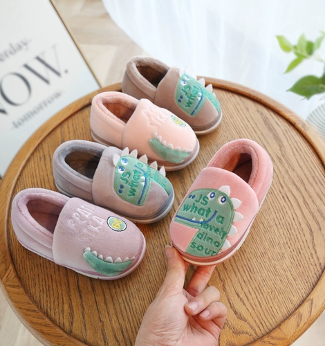 Детские демисезонные милые удерживающие тепло тапочки для раннего возраста подходит для мужчин и женщин, 1-8 лет