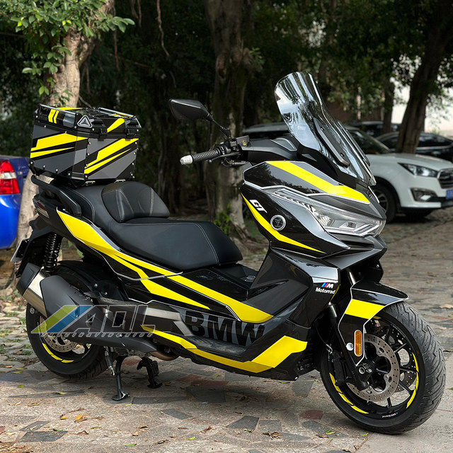 Suitable for Loncin Wuji SR4max full car sticker print waterproof personalized modification color-changing film protection car clothing