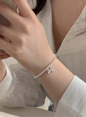 999纯银两世欢莲蓬手链女小