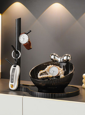 北欧ins钥匙收纳装饰摆件