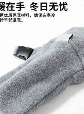 秋冬新款新生儿防抓手套
