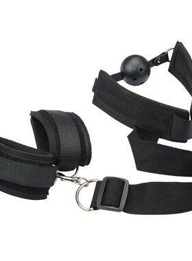 手铐男m脚镣一体连体捆情绑趣道