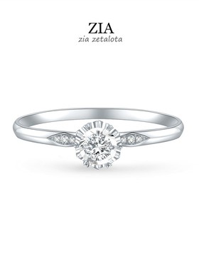 异型圆形结婚订婚情侣戒指定制