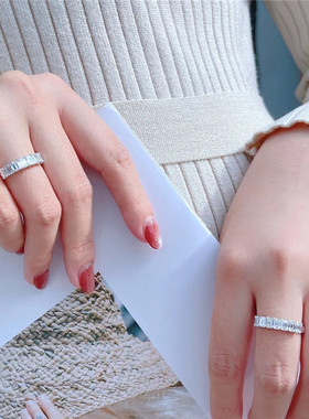 祖母绿戒指ZIA18K金欧美风女