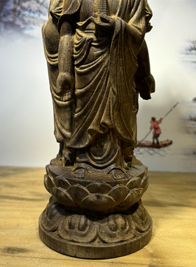 沉香木雕刻阿弥陀佛药师佛
