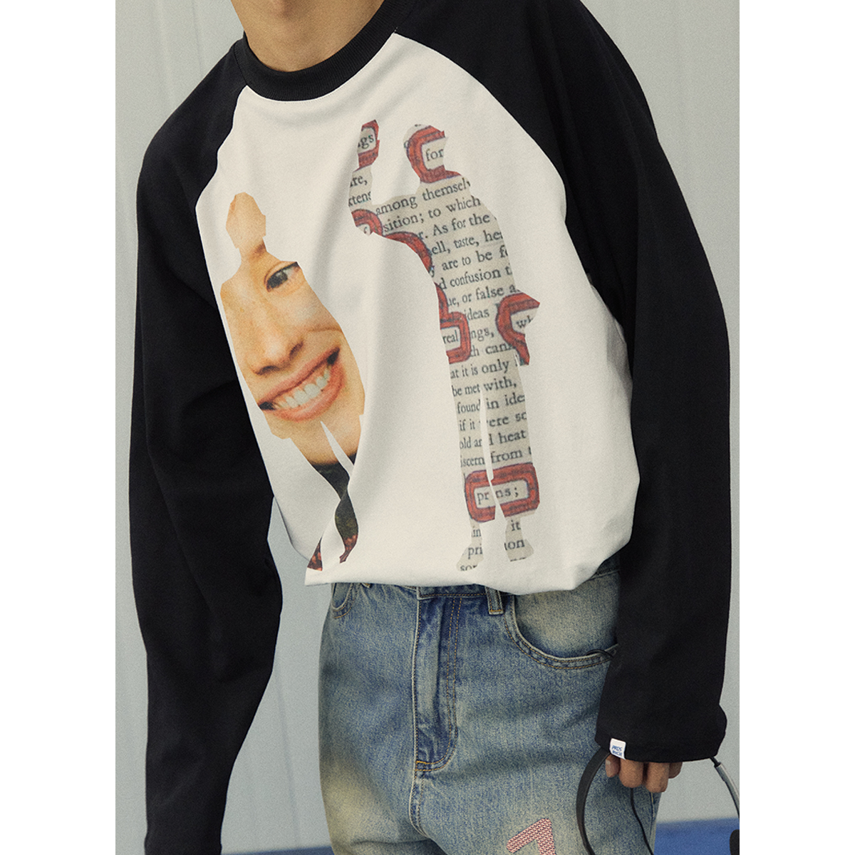 pros by ch笑脸长袖t恤潮牌打底衫 PROS BY CHT恤