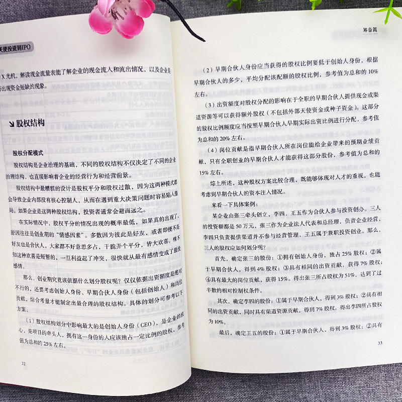 从天使投资到IPO 企业管理书籍金融投资经济学原理 公司金融经济投资的常识投资理财书籍 中小公司上市企业融资全解股权制度书籍 - 图2