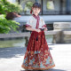 儿童汉服男童马面裙套装女童中国风小学生古装国学服开笔礼中秋节