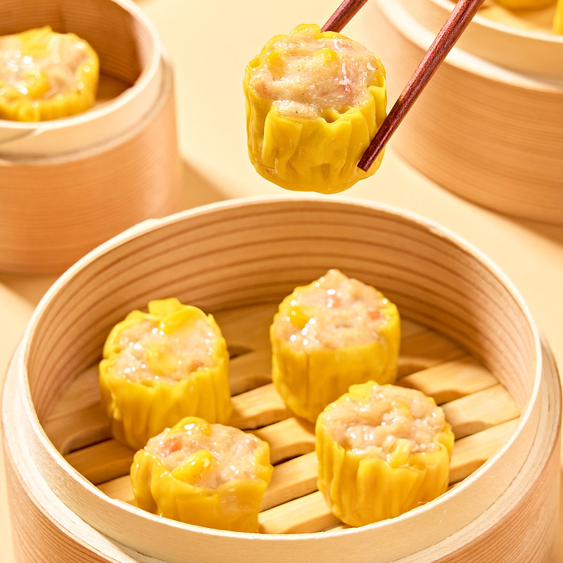 新品安井港式干蒸1kg广式早茶茶楼营养早餐港式烧麦速食早点面食,淘宝优惠券,粉丝福利购,淘宝优惠卷