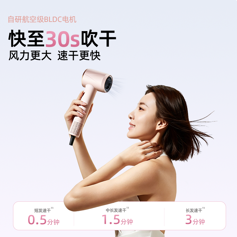 【爆款新品】慕苏高速离子吹风机护发静音速干家用护发电吹风