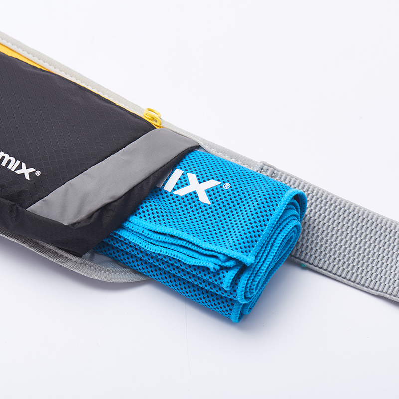 RIMIX运动跑步双层腰包大屏手机包户外防水轻便贴身腰带夜跑腰包 - 图2