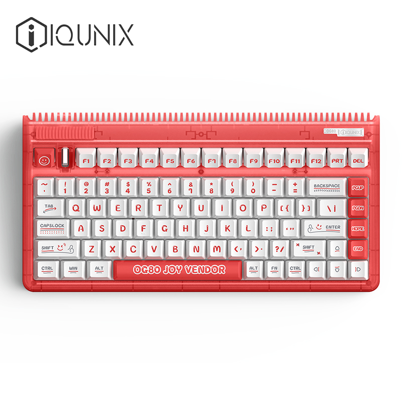 IQUNIX快乐贩卖机OG80三模无线机械键盘电竞办公热插拔客制化铝厂 - 图0