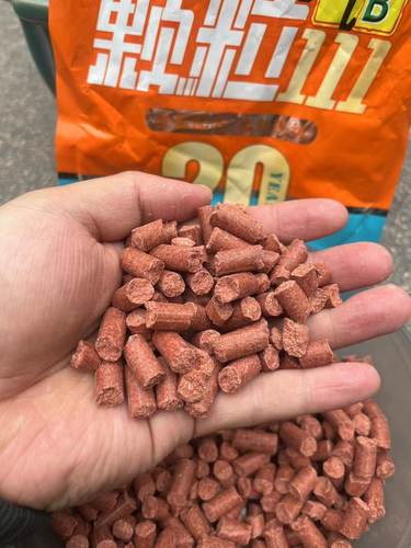 红虫蚯蚓牛B颗粒打窝料野钓鲫鲤草腥味鱼食黑坑颗粒鱼饵料-图2
