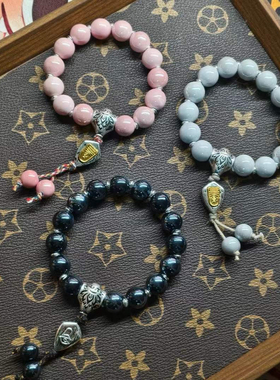 泰国佛牌·阿赞拉塔纳琉璃香灰崇迪手串2568年·原庙带回正品