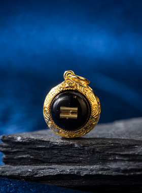 泰国佛牌.古巴瓦迈鸿帕涌看双符管吊坠主播同款泰国正品发货