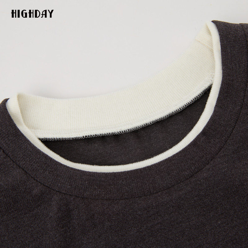 轩日24冬季新款假两件圆领上衣打底衫女商场同款字母绣花长袖T恤,淘宝优惠券,粉丝福利购,淘宝优惠卷