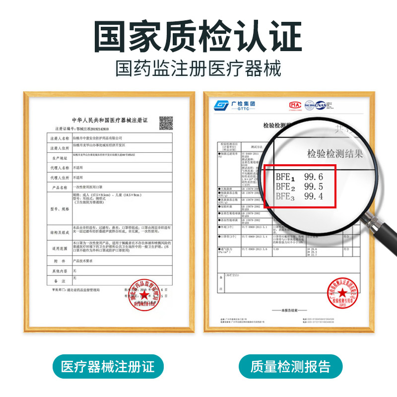 100只儿童医用口罩一次性官方旗舰店正品3到6岁小孩专用8到12岁5 - 图3