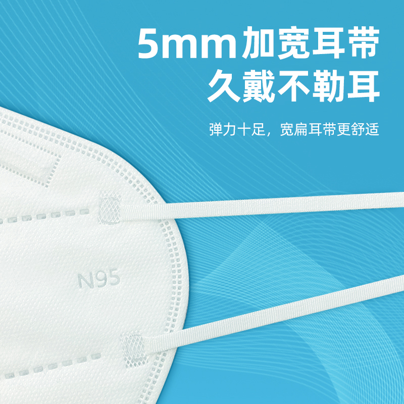 N95医用防护口罩医疗级别一次性专用女高颜值成人官方正品旗舰店