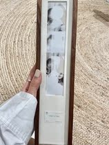 Retro Antique Four Septage Photo Frame Big Head Stickup Solid Wood Narrow Photo Frame Art Microspray Personality Custom Anniversary Photo Frame