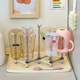 Baby bottle drain rack is placed firmly in large capacity