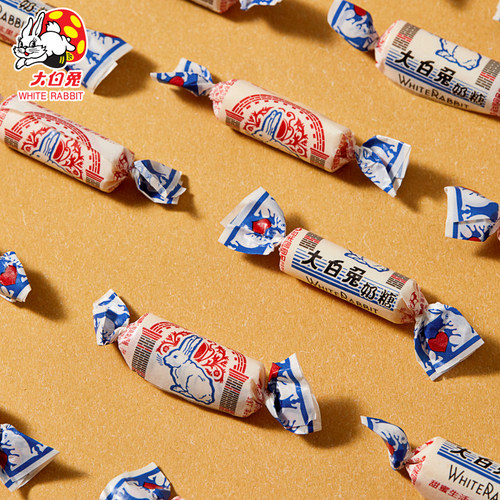 大白兔×一大文创纪念设计奶糖礼盒装送礼休闲零食婚喜糖上海正品 - 图3