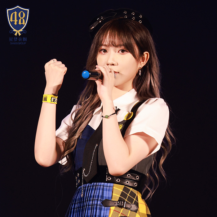 GNZ48六周年演唱会朋克格子同款领带徽章48星梦衣橱原创简约可爱