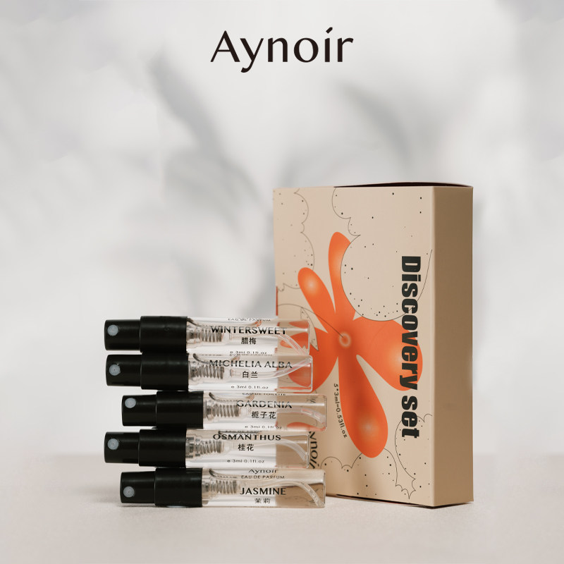 Aynoir香水小样套装试用装3ml*5支试香礼盒女士清新持久小众淡香,淘宝优惠券,粉丝福利购,淘宝优惠卷