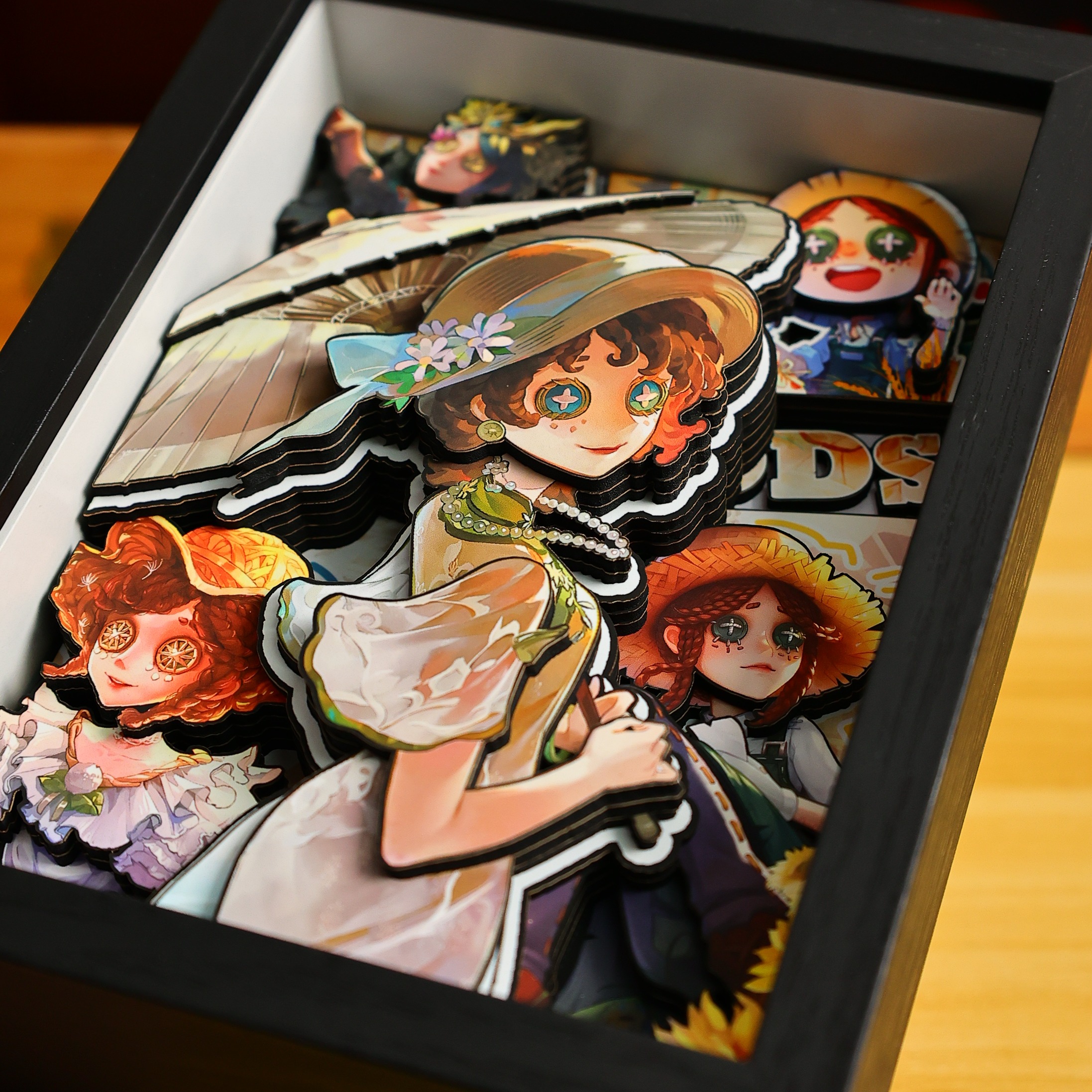 第五人格立体画园丁佣兵周边3D动漫手办装饰画二次元摆台手工礼物 - 图2