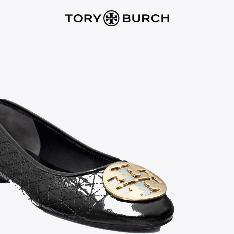 【季末礼遇】TORY BURCH 汤丽柏琦CLAIRE绗缝芭蕾舞鞋单鞋150824 - 图1