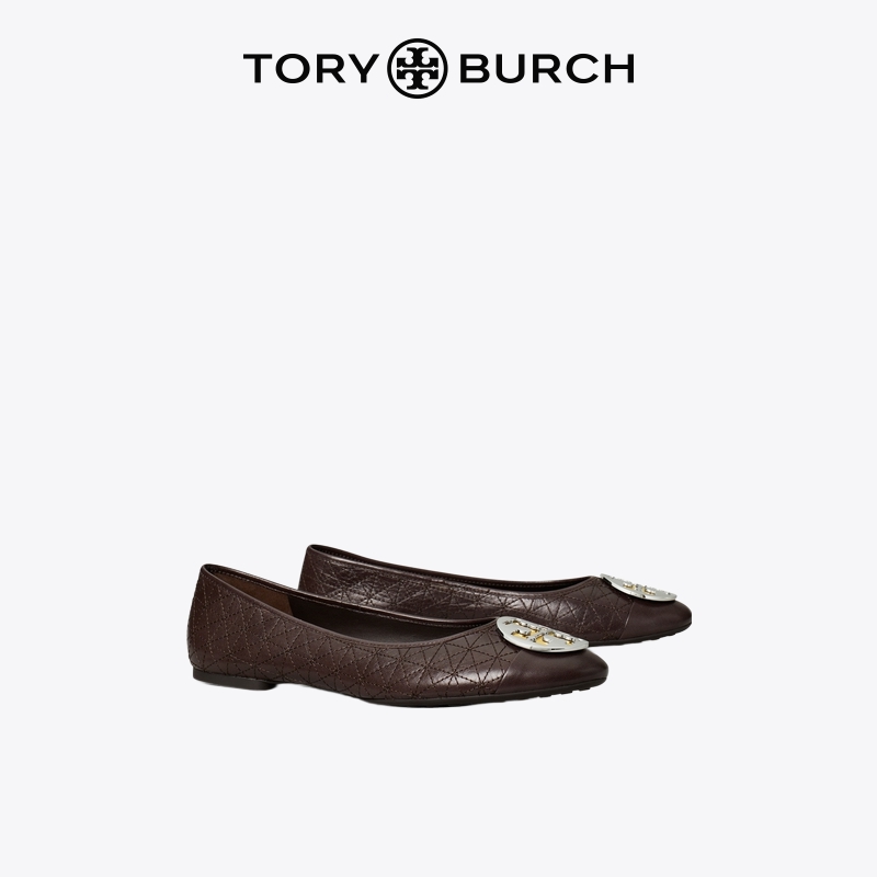 【季末礼遇】TORY BURCH 汤丽柏琦 CLAIRE绗缝芭蕾舞鞋单鞋156810 - 图0