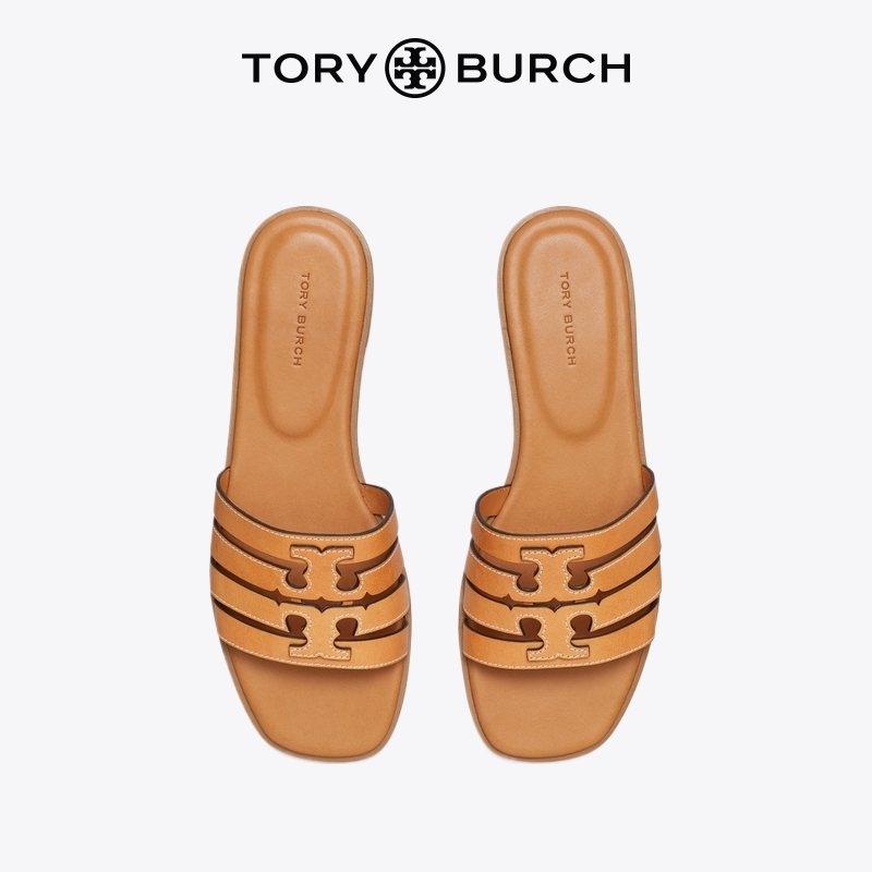 【12期免息】TORY BURCH 汤丽柏琦 双T LOGO平底拖鞋 159999 - 图2