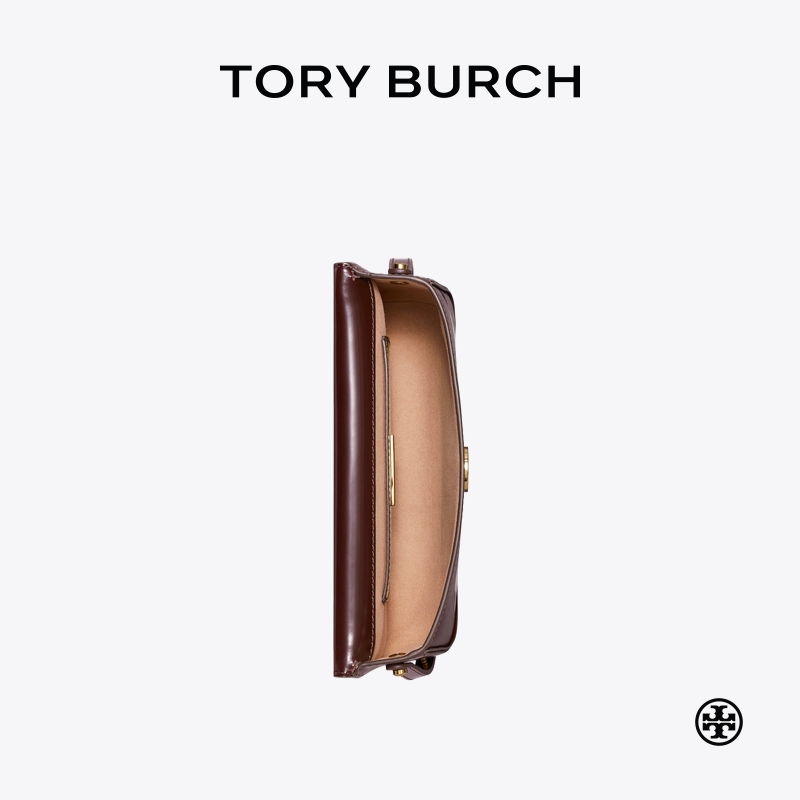 【线上专享】TORY BURCH 汤丽柏琦ROBINSON 翻盖肩背法棍包161938 - 图3